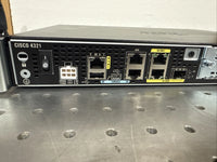 Cisco ISR4321/K9 V04 Gigabit Security Router - Untested