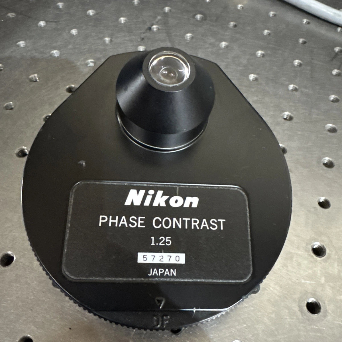 Nikon Phase Contrast 1.25 Microscope Condenser Optiphot Lab (INV01 BINA001C)