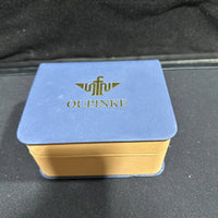 Oupinke WhiteSkeleton Tourbillon Luminous Formal Automatic Mechanical Wristwatch