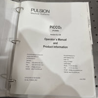 Pulsion Medical Systems Picco 2 PC8500 Patient Monitor
