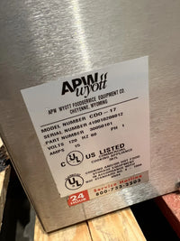 APW Wyott CDO-17 Countertop Deck Oven