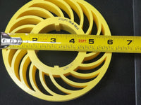 Generic 141K146H01 Pinch Wheel 1.25"x6” Rubber Flexing Yellow 70A