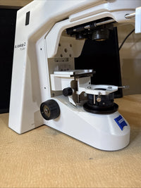 T198024 Carl Zeiss Axioskop 2 FS Plus Trinocular Microscope