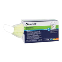 Halyard Fluidshield 3 Fog-Free Procedure Masks Orange Level 3 28800 Case of 100