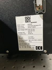 MICRONIC AUTOMATIC DECAPPER-96 M35000