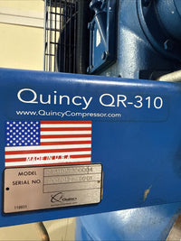 Quincy QR-310 Two Stage Reciprocating Air Compressor