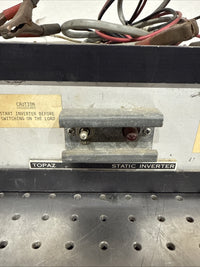Topaz Static Inverter 250 GWD 12-24-60 Pn: N8127 4-N