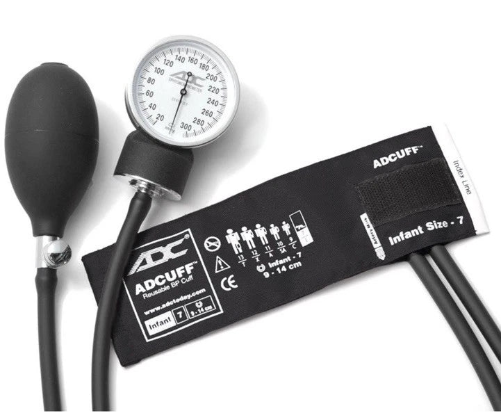 ADC ProSphyg 760 Infant Aneroid Blood Pressure Kit w/ Case & Cuff