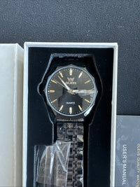 OLEVS Watches Men’s Waterproof Luxury Big Face Mens Watch Black Band/Face