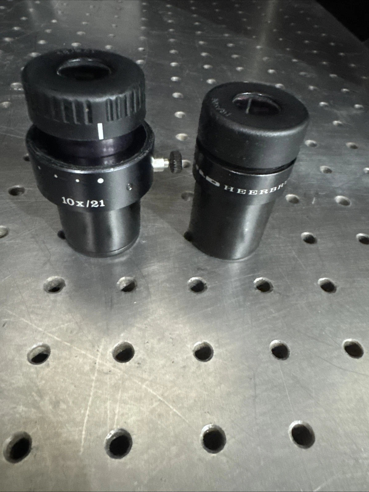 Wild Heerbrugg Leica 10x/21 Eyepiece Set of 2