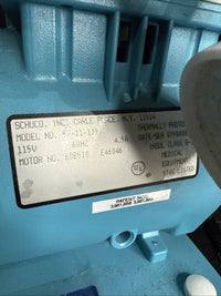 SCHUCO-VAC Aspirator Vacuum Pump Model 57-11-139