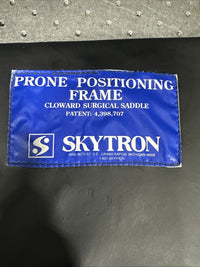 SKYTRON PRONE POSITIONING FRAME CLOWARD SADDLE W/ LEGS