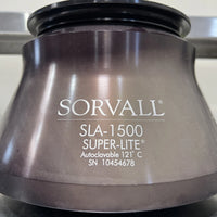 Sorvall Centrifuge Fixed-Angle Super-Lite SLA-1500 Rotor 6x250mL 15K RPM 121C