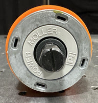 Möller Motorized Conveyor Roller 24VDC Power Roller Orange Polyurethane 16in