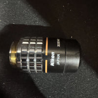 Nikon CFN Plan 2X/0.05 Microscope Objective Lens Labophot Optiphot Alphaphot