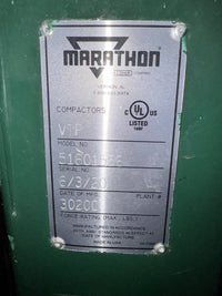 Marathon Untouchable VIP, 2.5Yard, Front Load Trash Compactor