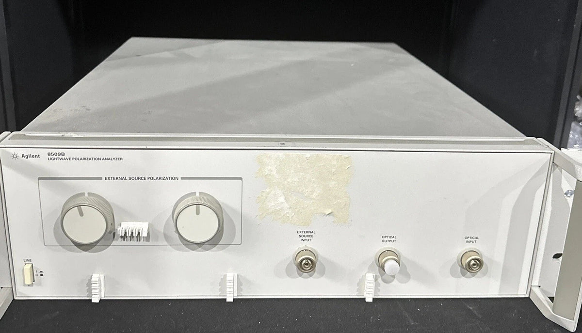 HP - Agilent - Keysight 8509B Lightwave Polarization Analyzer