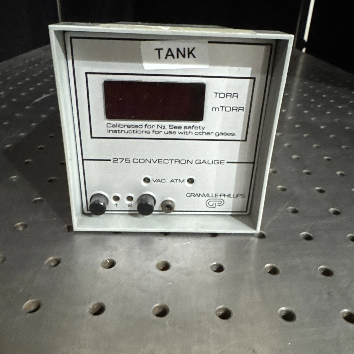 Granville-Phillips Cat No 275 275 Convectron Gauge