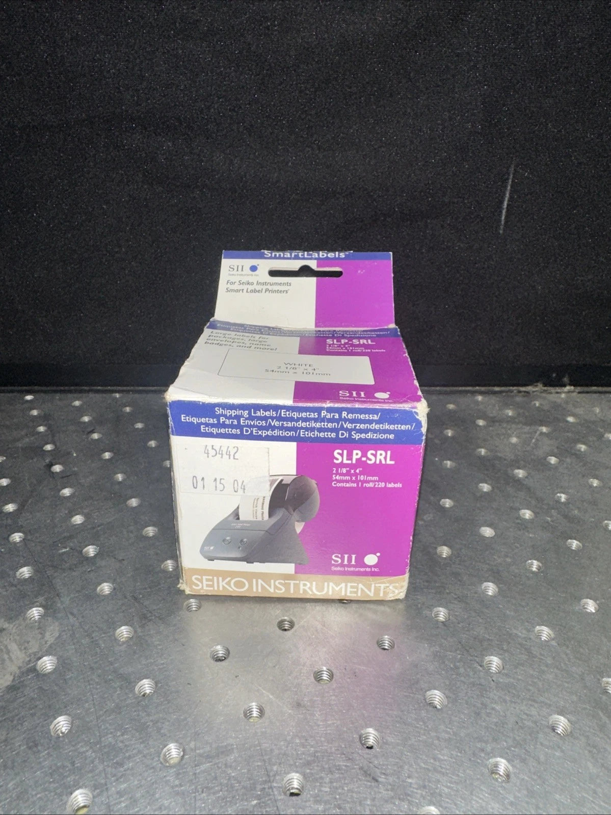 Seiko Instruments SmartLabels (model SLP-SRL) 2 1/8”x4”