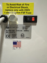 GUS Vapor Control System/Disinfection Soak Station G10VPL w/ Disinfectant Warmer