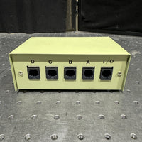 Data Transfer Switch, 4-port RJ45 network switch box.