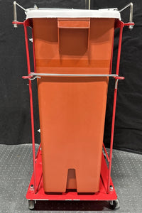 Covidien Foot Pedal Cart With 18 Gallon Container Ref 8991