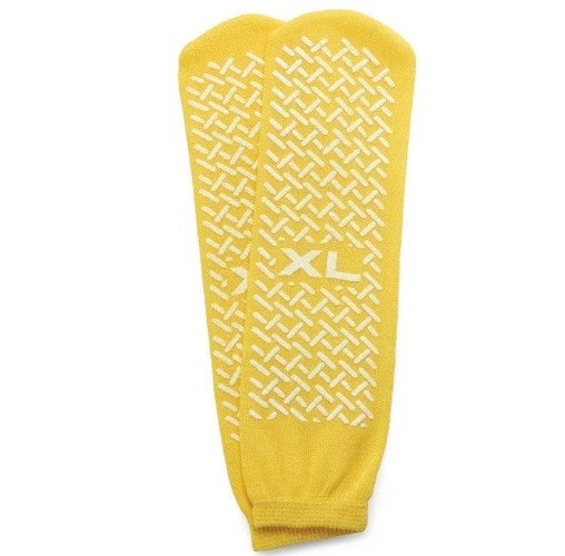 HALYARD Patient Slippers case, Item #4870400, Size 48, XL, Yellow