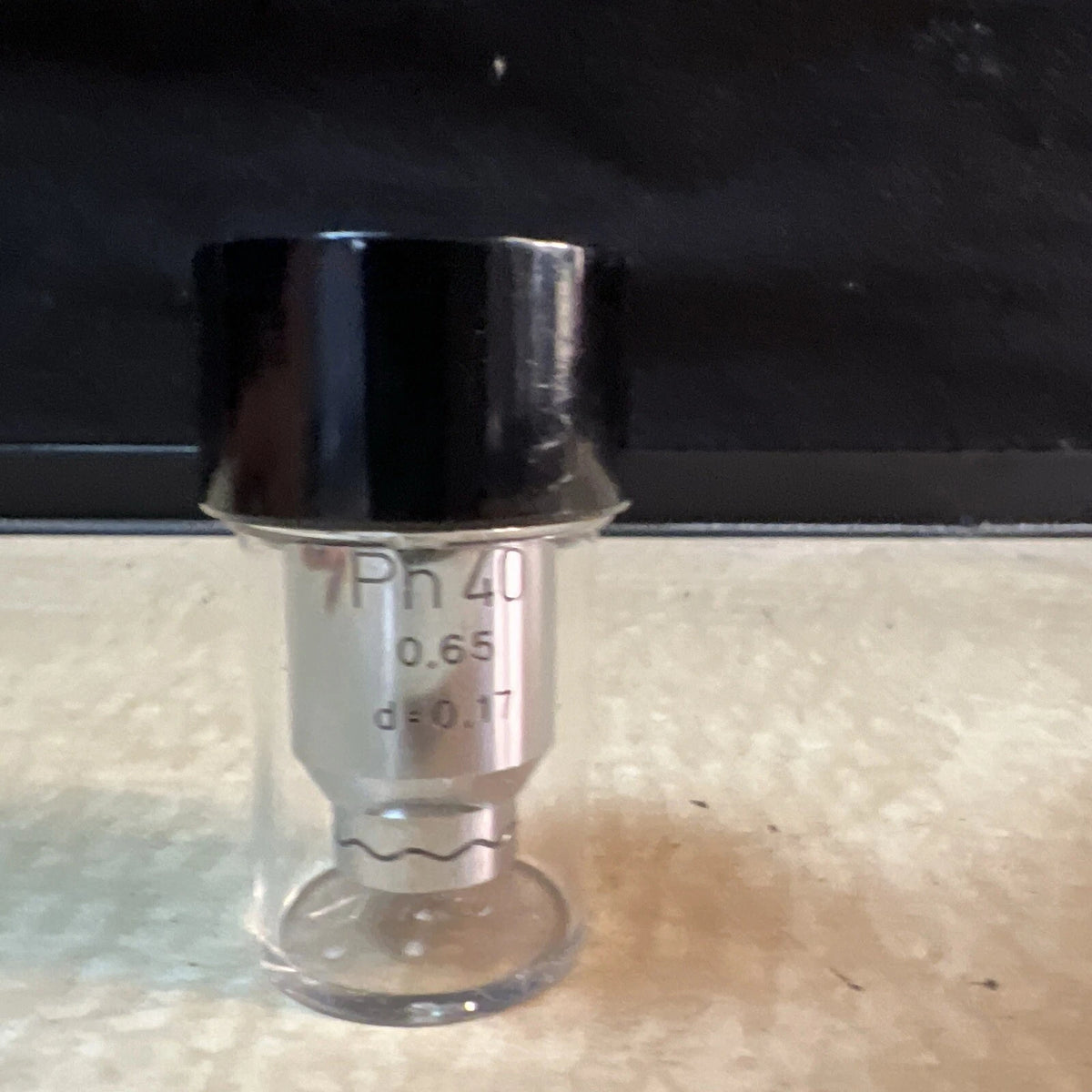 MICROSCOPE WILD HEERBRUGG SWISS OBJECTIVE 40X PH PHASE Objective