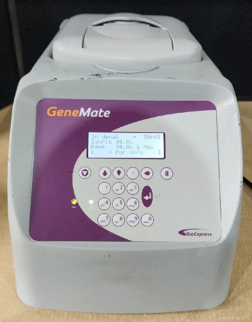 BIOEXPRESS GENEMATE THERMAL CYCLER MODEL GCR P/N Cyl-501-96-02
