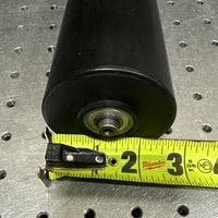 Industrial Conveyor Roller Assembly w/ UC202 Bearings | Rubber Coated | New