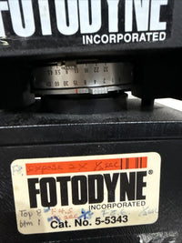 FOTODYNE 5-5343 FIXED FOCUS PHOTOGRAPHIC GEL IMAGING HOOD