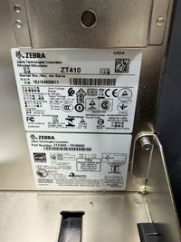 Zebra ZT41042-T010000Z Industrial Thermal Barcode Label Printer ZT410