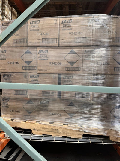 pallet 40 cases 240 bottles of PURELL Professional Surface Disinfecting Wipes