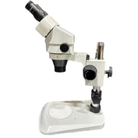 Stereo Zoom Microscope w/ SWF10X/22 Eyepieces & 0.5x WD165 Lens Inspection Lab