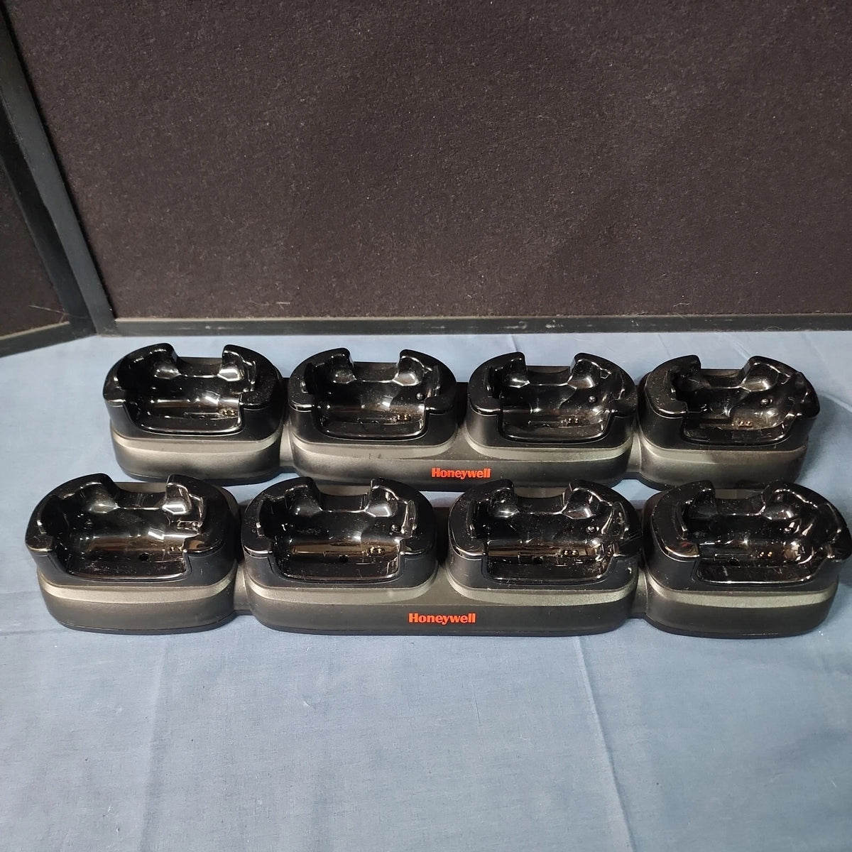 Lot of 2 Honeywell SL42 4-Slot Charger Bases -No AC Adapters