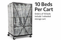Blaco Heavy Duty Steel Folding Cot Bed w/ Mattress 375lb Emergency Shelter