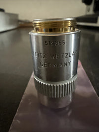 Leitz Wetzlar PLAN 20/0.45 Objective Lens 519865