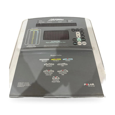 Life Fitness 93X Crosstrainer Console w/ Electronics Polar HR - Rear Scuffs