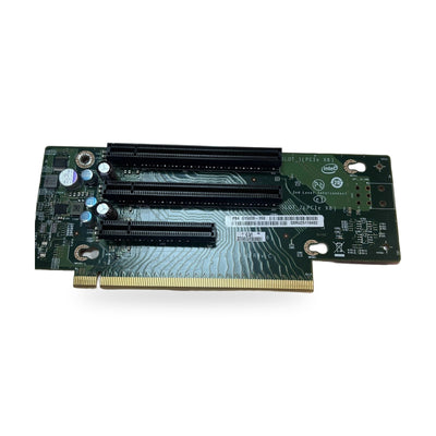 Intel 2U 3-Slot PCI-E Riser Board in Bracket PBA G15038-350 DA0S6GTB4C0 Rev : C