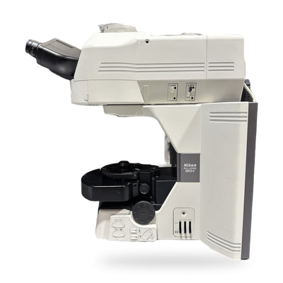 Nikon Eclipse 90i Microscope Body w/ DIH Imaging Head & CFIUW 10X Eyepieces