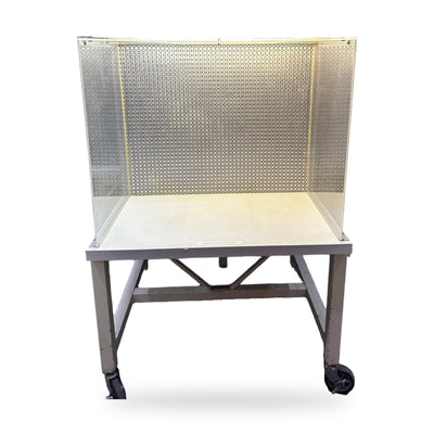 NuAire NU-201-330 3ft Horizontal Laminar Flow Clean Bench Hood 115V Used