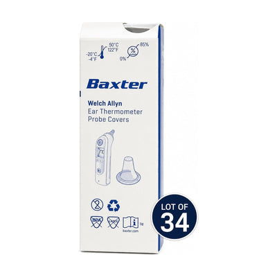 Lot of 34 Baxter Welch Allyn Ear Thermometer Probe Covers 20Ct (680)New in Boxes