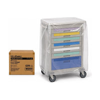 MediChoice CC3848F Plastic Cart Cover 38x26x48 Clear 1.85 Mil 50/Case