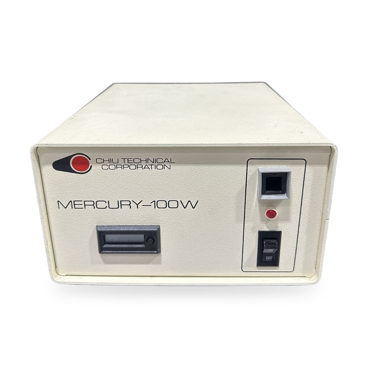 Chiu Technical M-100 Mercury 100W Microscope Lamp Power Supply For Parts