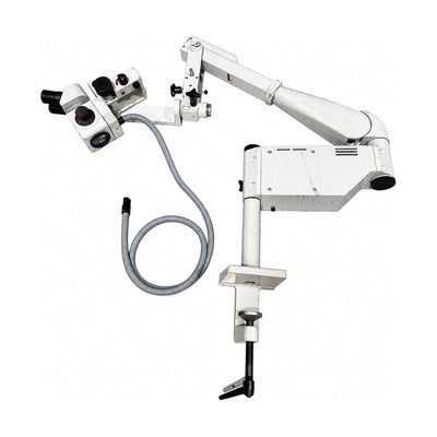 KAPS SOM 8 Stereo Microscope Head JEDMED Arm Volpi 1600 Light For Parts