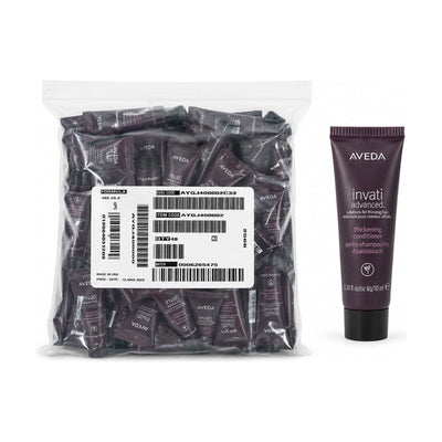 Aveda Invati Advanced Thickening Conditioner 0.34 oz 10mL Travel Size Lot of 48