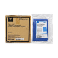 Medline DYNJP2499 Film U-Drape 54” x 76” Sterile Case of 24