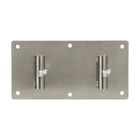 WT Farley CR-EBH200 Wall Plate for CR-EB100 Dual Cylinder Holder Mounting