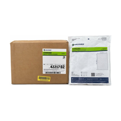 Halyard 42217 Standard Back Table Cover 44x90 Sterile Case of 28