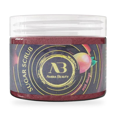 Amira Beauty Mango Exfoliating Sugar Body Scrub - Cellulite, Stretch Marks